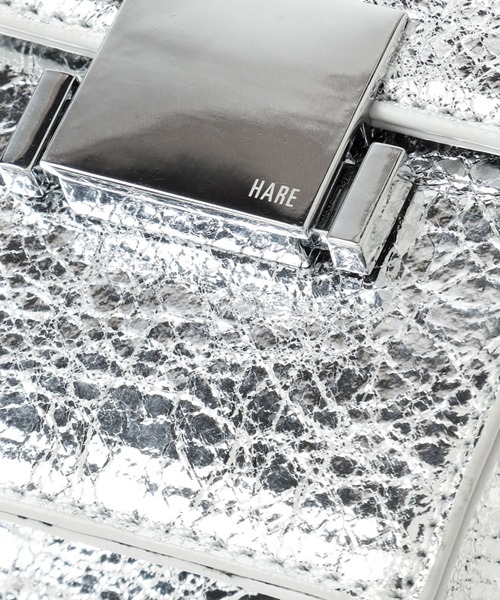 HARE（ハレ）の「miniアクセバッグ(HARE)（ショルダーバッグ・レディース・ブラック/シルバー・FREE）」の12枚目の写真