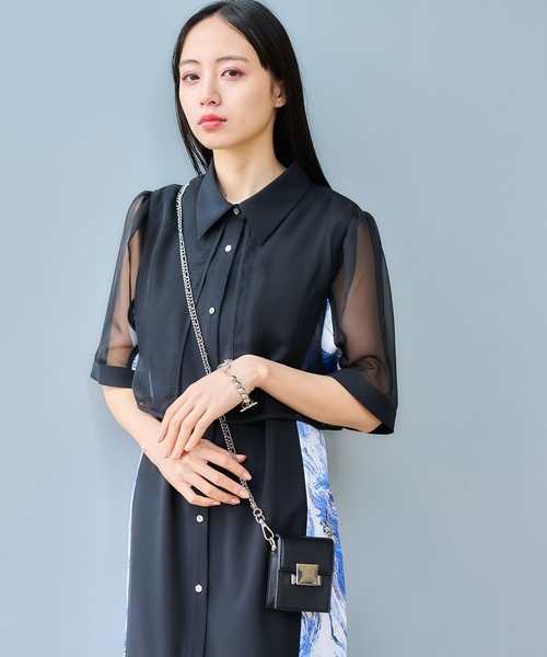 HARE（ハレ）の「miniアクセバッグ(HARE)（ショルダーバッグ・レディース・ブラック/シルバー・FREE）」の10枚目の写真