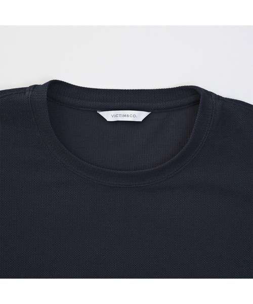 VICTIM(ヴィクティム)の「VICTIM ヴィクティム / 7 SLEEVE CUTSEW ビッグシルエット7部袖ニット / VTM-24-CS-004(ニット/セーター・メンズ・ブラック/ホワイト/ネイビー・MEDIUM/LARGE/X-LARGE)」の7枚目の写真