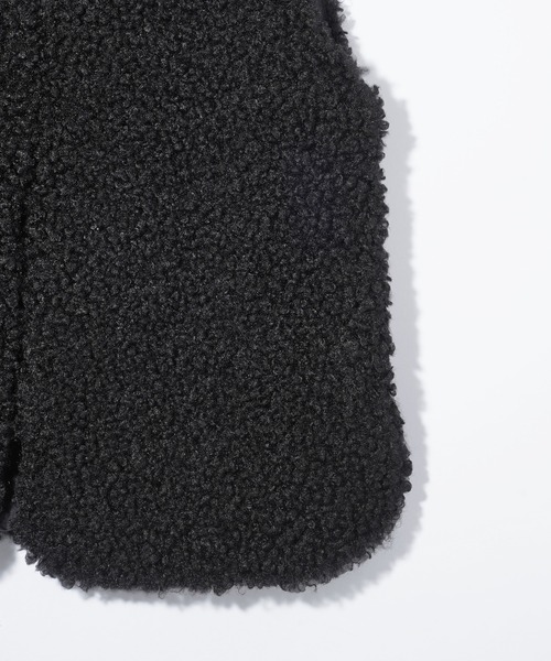 MILKFED.（ミルクフェド）の「FUR VEST（ベスト・レディース・オフホワイト/ブラック/ブラウン・ONE SIZE）」の9枚目の写真