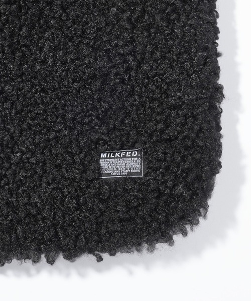 MILKFED.（ミルクフェド）の「FUR VEST（ベスト・レディース・オフホワイト/ブラック/ブラウン・ONE SIZE）」の12枚目の写真