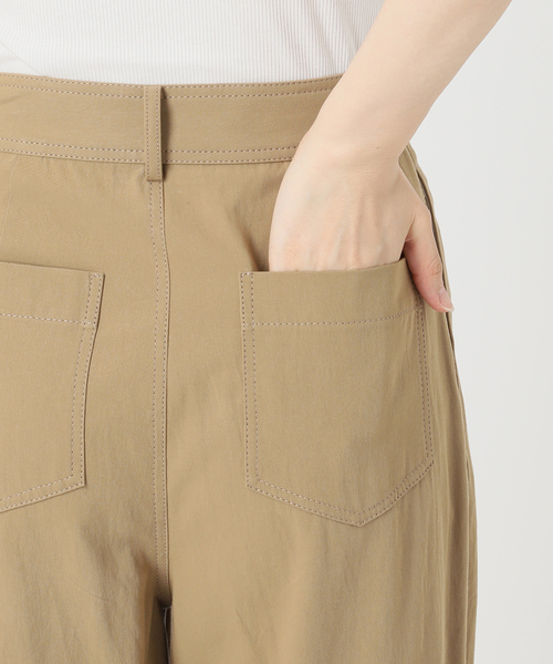 Noble（ノーブル）の「ハイウエストワイドチノパンツ（チノパンツ・レディース・ベージュ・38/36）」の17枚目の写真