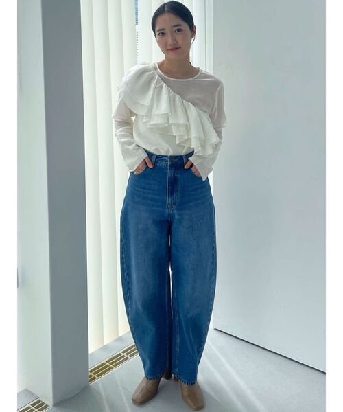 セール】フリルカラーセットシアーブラウス（シャツ/ブラウス