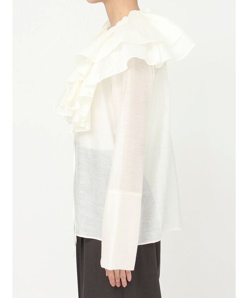 LAGUNAMOON（ラグナムーン）の「フリルカラーセットシアーブラウス（シャツ/ブラウス・レディース・ホワイト/ブラック/ライトブルー・FREE）」の22枚目の写真