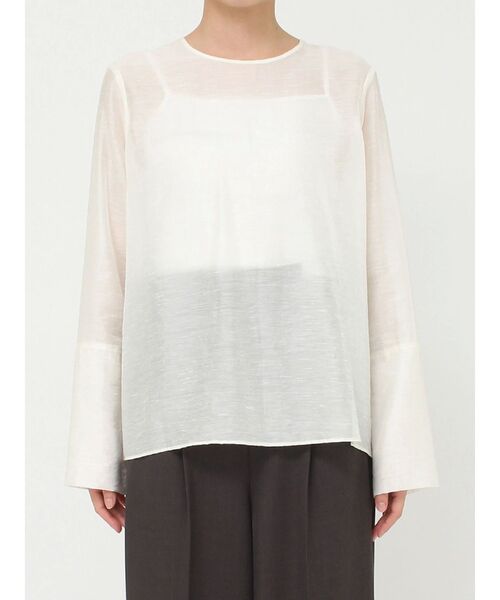 LAGUNAMOON（ラグナムーン）の「フリルカラーセットシアーブラウス（シャツ/ブラウス・レディース・ホワイト/ブラック/ライトブルー・FREE）」の15枚目の写真