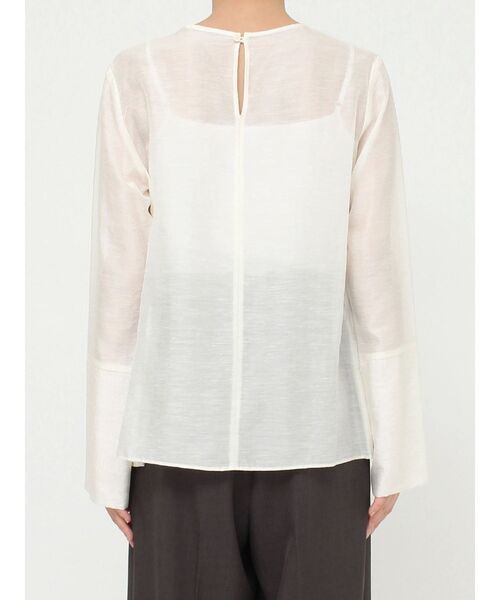 LAGUNAMOON（ラグナムーン）の「フリルカラーセットシアーブラウス（シャツ/ブラウス・レディース・ホワイト/ブラック/ライトブルー・FREE）」の14枚目の写真