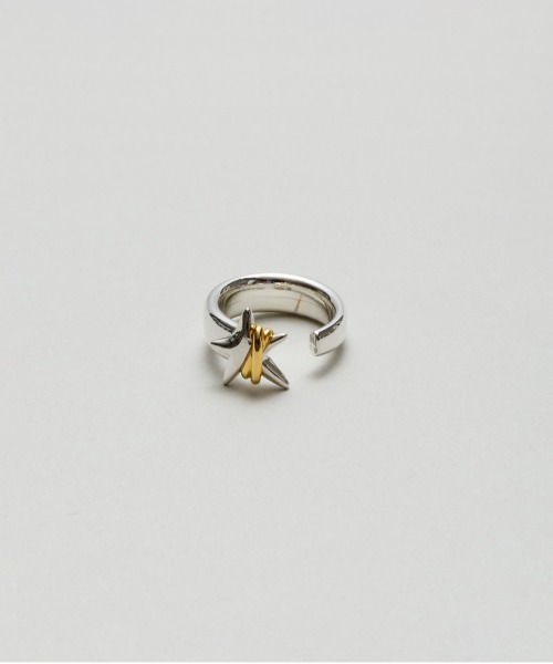 LAPUIS(ラピュイ)の「LAPUIS(ラピュイ)Coil Star ring(リング・レディース・ゴールド/マルチ・11号/13号)」の6枚目の写真