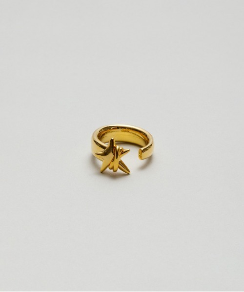 LAPUIS(ラピュイ)の「LAPUIS(ラピュイ)Coil Star ring(リング・レディース・ゴールド/マルチ・11号/13号)」の7枚目の写真