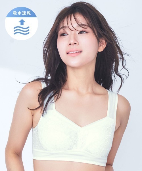 セール】【浴衣にも！通気性バツグン！吸水速乾ナイトブラ】エアリー