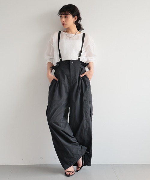 BARNYARDSTORM（バンヤードストーム）の「BARNYARDSTORM / リネンプルオーバー【ハンドウォッシャブル】（シャツ/ブラウス・レディース・ブラック/ホワイト/ピンク/グリーン/モカ/ベージュ・FREE）」の11枚目の写真