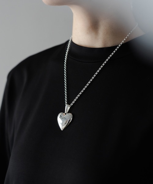 ISOLATION / アイソレーション】Silver925 HEART NECKLACE