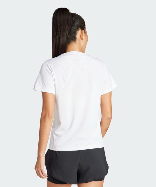adidas(アディダス)の「Designed for Training 半袖Tシャツ / アディダス adidas(Tシャツ/カットソー・レディース・ブラック/ホワイト・LARGE/MEDIUM/SMALL/X-LARGE/X-SMALL/XX-LARGE)」の8枚目の写真