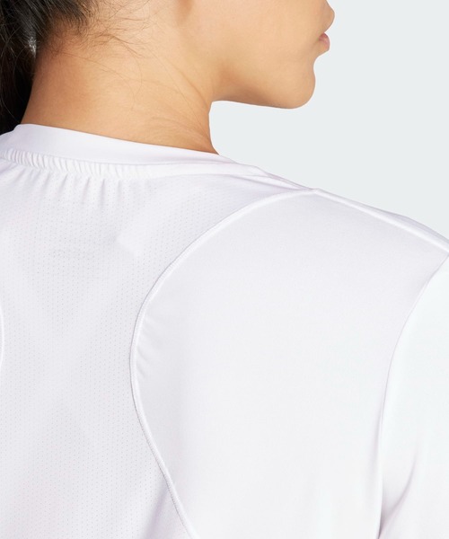 adidas(アディダス)の「Designed for Training 半袖Tシャツ / アディダス adidas(Tシャツ/カットソー・レディース・ブラック/ホワイト・LARGE/MEDIUM/SMALL/X-LARGE/X-SMALL/XX-LARGE)」の12枚目の写真