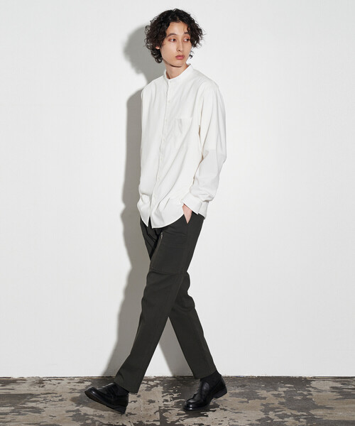 COMME CA ISM(コムサイズム)の「ストレッチ すっきりカーゴパンツ(カーゴパンツ・メンズ・グレー/ブラック/カーキ/チャコール・SMALL/LARGE/MEDIUM)」の7枚目の写真