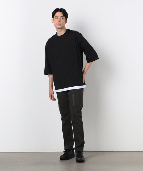 COMME CA ISM(コムサイズム)の「ストレッチ すっきりカーゴパンツ(カーゴパンツ・メンズ・グレー/ブラック/カーキ/チャコール・SMALL/LARGE/MEDIUM)」の20枚目の写真