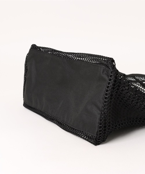 Pochi Pouch（ポチポーチ）の「Pochi Pouch/大容量 メッシュ バッグ トラベル ビーチ トートバッグ（トートバッグ・レディース・ブラック/アイボリー/ベージュ・FREE）」の20枚目の写真