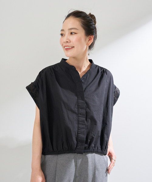 DOT 刺繍ティアフルブラウス – SONO LIMITED STORE