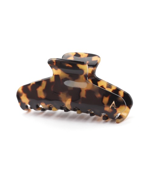 ANEMONE（アネモネ）の「フランス製マーブルバンス[L]（バレッタ/ヘアクリップ・レディース・ベージュ/マルチ/キャメル/ホワイト・FREE）」の8枚目の写真