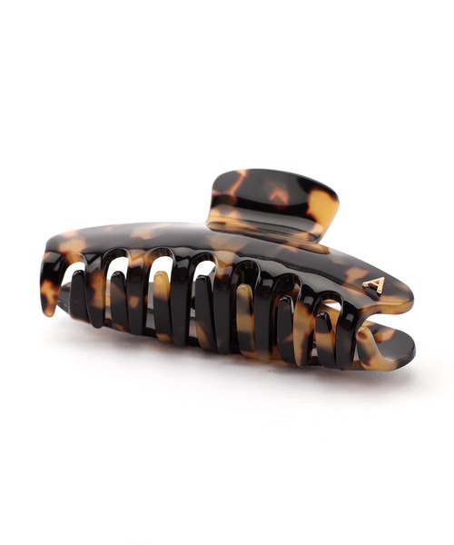 ANEMONE（アネモネ）の「フランス製マーブルバンス[L]（バレッタ/ヘアクリップ・レディース・ベージュ/マルチ/キャメル/ホワイト・FREE）」の9枚目の写真