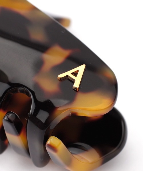 ANEMONE（アネモネ）の「フランス製マーブルバンス[L]（バレッタ/ヘアクリップ・レディース・ベージュ/マルチ/キャメル/ホワイト・FREE）」の11枚目の写真