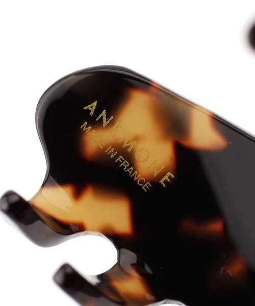 ANEMONE（アネモネ）の「フランス製マーブルバンス[L]（バレッタ/ヘアクリップ・レディース・ベージュ/マルチ/キャメル/ホワイト・FREE）」の12枚目の写真