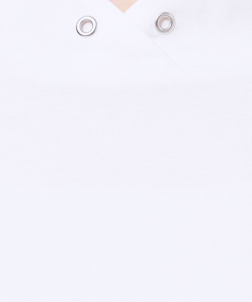 DRESKIP（ドレスキップ）の「◆【高レビュー/UV】さらりと大人カジュアルな装いに 抜け襟Tシャツ（Tシャツ/カットソー・レディース・ブラック/カーキ/ライトベージュ/イエロー/オフホワイト/グリーン・02/03/04）」の21枚目の写真