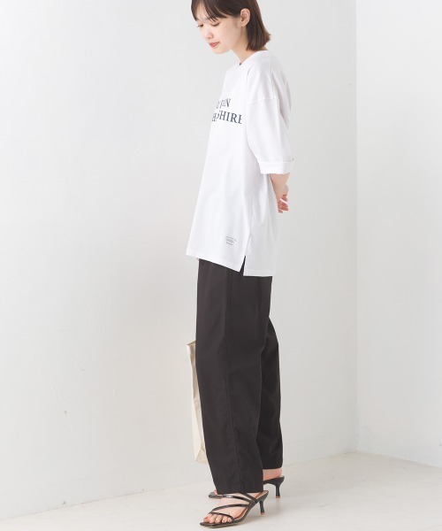 OMNES（オムネス）の「ユニセックス　バイオポリウォッシュ6分袖フットボールTシャツ（Tシャツ/カットソー・レディース・ブラック系その他/ブラック/ホワイト系その他/グレー/ブルー系その他/ホワイト/ネイビー/グレー系その他・LARGE/MEDIUM）」の22枚目の写真