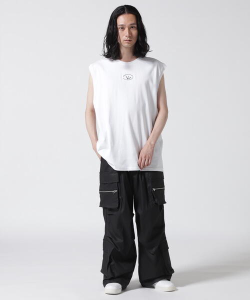 WHITELAND(ホワイトランド)の「WHITELAND/ホワイトランド/NEW LOGO ノースリーブ(タンクトップ・レディース・ブラック/ホワイト・F)」の18枚目の写真