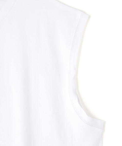 WHITELAND(ホワイトランド)の「WHITELAND/ホワイトランド/NEW LOGO ノースリーブ(タンクトップ・レディース・ブラック/ホワイト・F)」の8枚目の写真