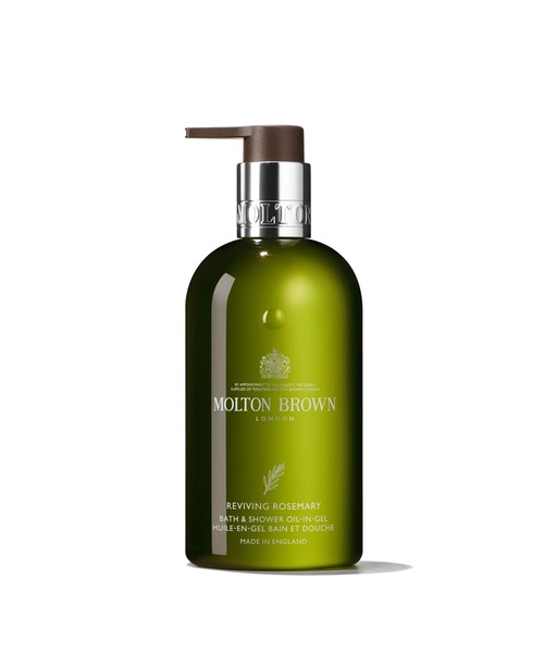 リヴァイヴィング ローズマリー バス＆シャワーオイルインジェル 300ml｜モルトンブラウン MOLTON BROWN（石鹸/ボディソープ）｜MOLTON BROWN（モルトンブラウン）