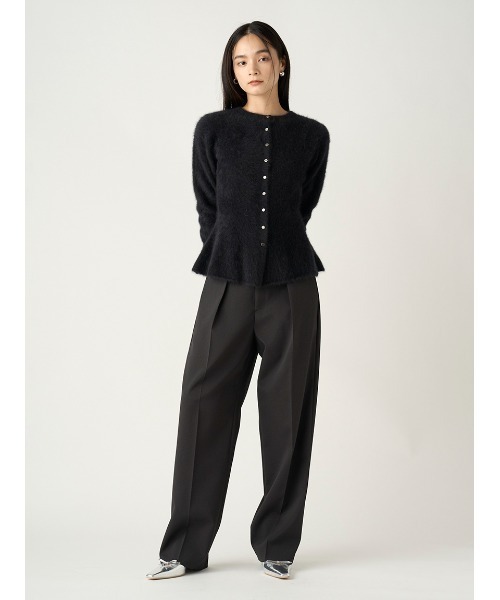 美品LOEFF⭐︎ミディアムグレーハイウエストパンツ 美品LOEFF⭐︎ミディアムグレーハイウエストパンツ 美品LOEFF