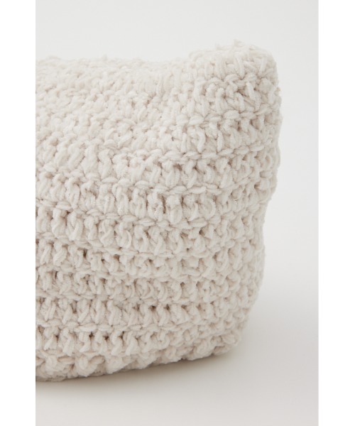 SLY(スライ)の「MOLE YARN KITTY BEANIE モール ヤーン キティー ビーニー 猫耳(ニットキャップ/ビーニー・レディース・ブラック/アイボリー・FREE)」の12枚目の写真