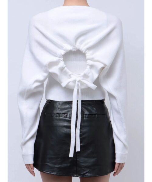 GYDA（ジェイダ）の「MANY WAYニットSETトップス（アンサンブル・レディース・その他/その他2/オフホワイト・FREE）」の14枚目の写真