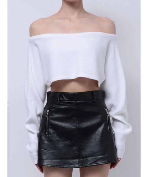 GYDA（ジェイダ）の「MANY WAYニットSETトップス（アンサンブル・レディース・その他/その他2/オフホワイト・FREE）」の15枚目の写真