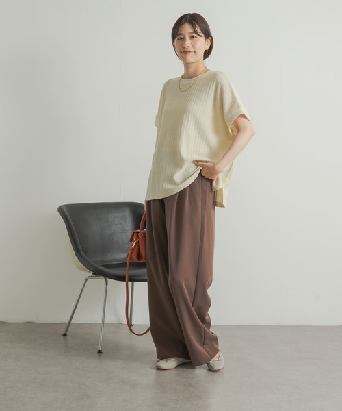 【セール】柄編みカットプルオーバー（Tシャツ/カットソー）｜URBAN RESEARCH DOORS（アーバンリサーチドアーズ）