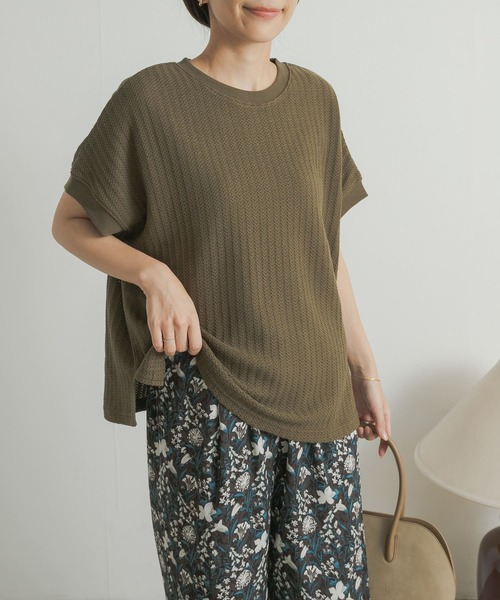 【セール】柄編みカットプルオーバー（Tシャツ/カットソー）｜URBAN RESEARCH DOORS（アーバンリサーチドアーズ）