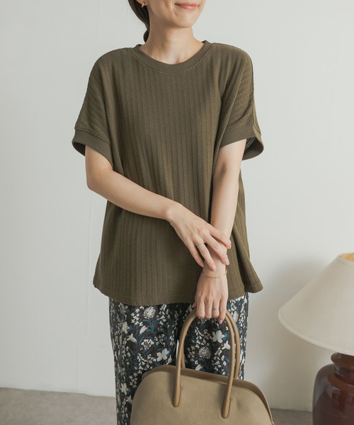 【セール】柄編みカットプルオーバー（Tシャツ/カットソー）｜URBAN RESEARCH DOORS（アーバンリサーチドアーズ）