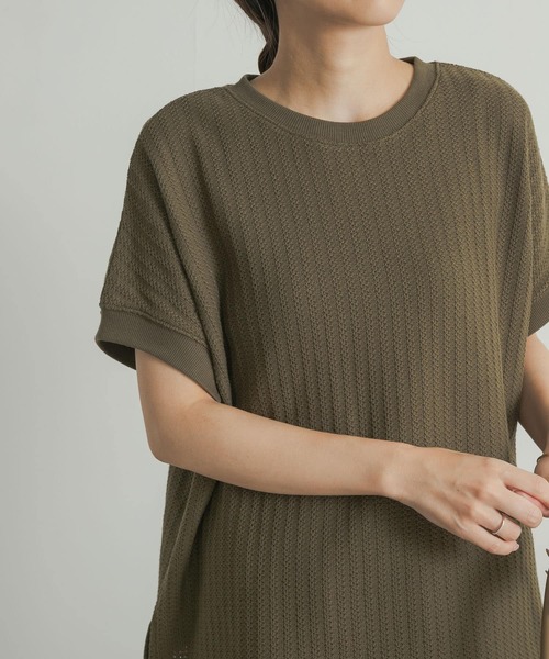 【セール】柄編みカットプルオーバー（Tシャツ/カットソー）｜URBAN RESEARCH DOORS（アーバンリサーチドアーズ）
