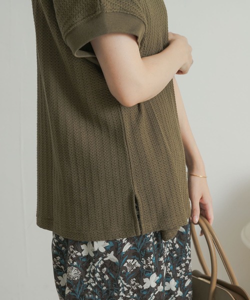 【セール】柄編みカットプルオーバー（Tシャツ/カットソー）｜URBAN RESEARCH DOORS（アーバンリサーチドアーズ）