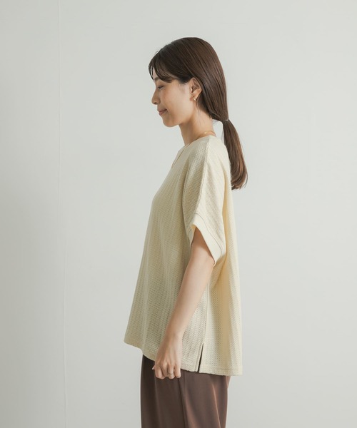 【セール】柄編みカットプルオーバー（Tシャツ/カットソー）｜URBAN RESEARCH DOORS（アーバンリサーチドアーズ）