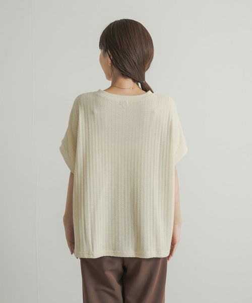 【セール】柄編みカットプルオーバー（Tシャツ/カットソー）｜URBAN RESEARCH DOORS（アーバンリサーチドアーズ）