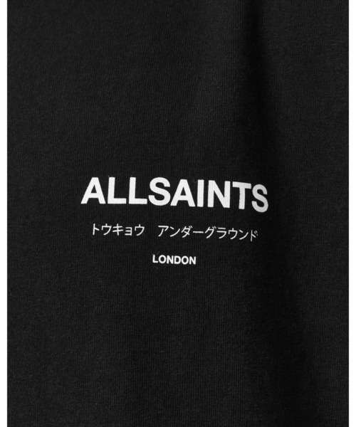 ALLSAINTS(オールセインツ)の「UNDERGROUND OVERSIZED CREW NECK T-SHIRT | アンダーグラウンド オーバーサイズ クルー ネック Tシャツ(Tシャツ/カットソー・メンズ・ブラック・XS/S/L/XL/M)」の10枚目の写真
