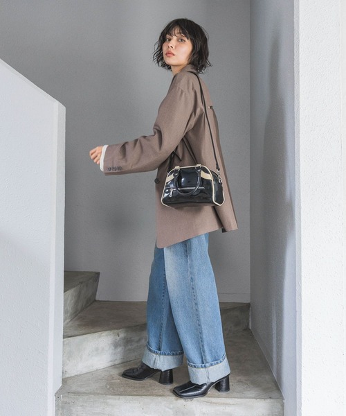 PAGEBOY（ページボーイ）の「カットアウトジャケット（テーラードジャケット・レディース・グレー/ブラック/ブラウン・FREE）」の19枚目の写真