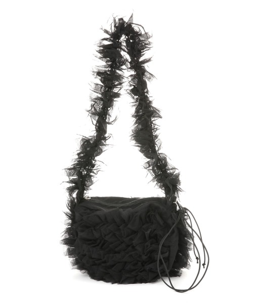 repipi armario（レピピ アルマリオ）の「フリフリチュールショルダー（ショルダーバッグ・キッズ・ホワイト/ピンク/ブラック・FREE）」の14枚目の写真