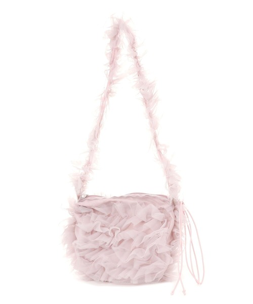 repipi armario（レピピ アルマリオ）の「フリフリチュールショルダー（ショルダーバッグ・キッズ・ホワイト/ピンク/ブラック・FREE）」の15枚目の写真