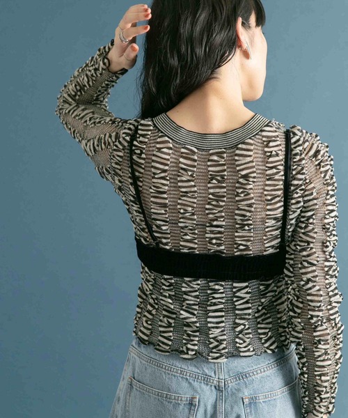 KBF（ケイビーエフ）の「ベロアコンパクトブラ（その他トップス・レディース・ブラック系その他/ブラウン系その他/ブラック・ONE）」の8枚目の写真