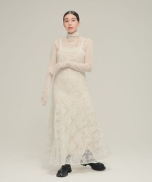 eL | 【eL】Lace Patchwork Tight One-piece/147524(ワンピース)