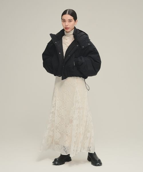 eL(エル)の「【eL】Lace Patchwork Tight One-piece/147524(ワンピース・レディース・ブラック/アイボリー/レッド・FREE)」の15枚目の写真