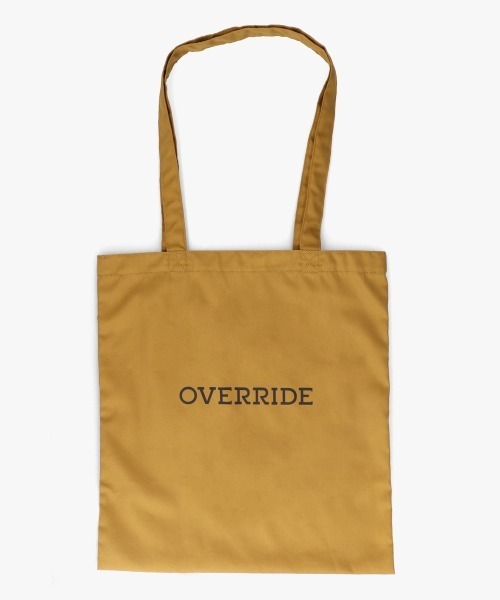 OVERRIDE（オーバーライド）の「MONKEY STUDIO X OVERRIDE TOTE BAG / オーバーライド（トートバッグ・レディース・キャメル/ブルー/ネイビー・FREE）」の9枚目の写真