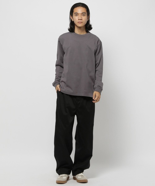 HANES（ヘインズ）の「【Hanes(ヘインズ)】別注BEEFYロンT（Tシャツ/カットソー・メンズ・チャコール/ホワイト/ブラック/グレー・X-LARGE/LARGE/MEDIUM）」の11枚目の写真